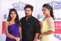 Runam Movie Team At Javed Habib Salon launch in SR NGAR